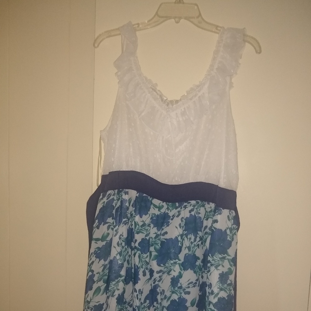 Faith 21 white and floral dress